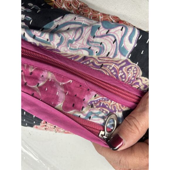 Floral Small Duffle Bag‎ Zip - Picture 6 of 7